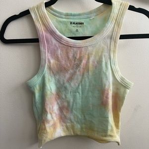 Playboy crop tank